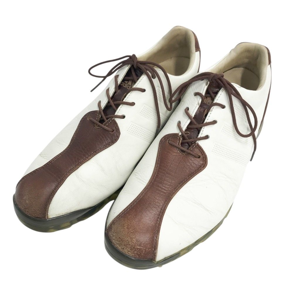新作登場，安い ADIDAS GOLF アディダスゴルフ Q44796 アディピュア TP ゴルフシューズ  ホワイト系 25.0cm [240101437893] ゴルフウェア メンズ ストスト シューズ(男性用)