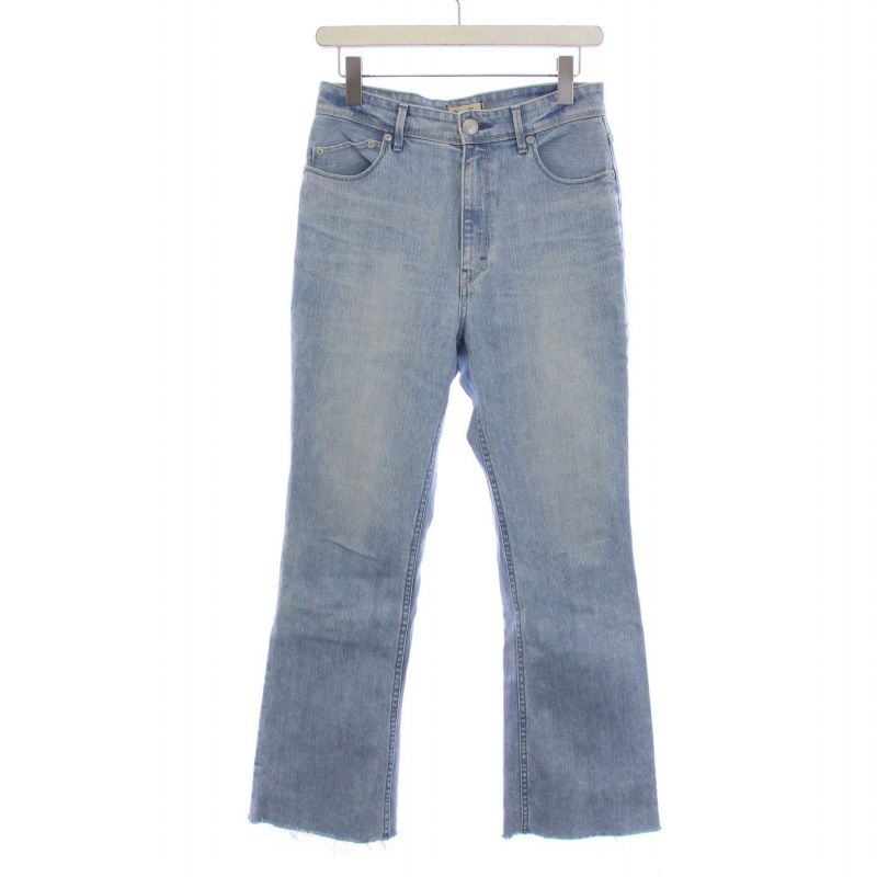 ヤヌーク YANUK 22SS IENA 別注 LEA ストレートデニムパンツ ジーンズ