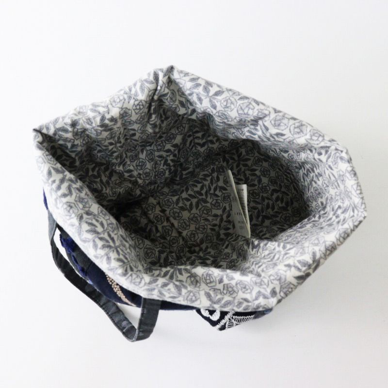 ハンドメイド　ミナペルホネン　dop tambourineピーストート⑅︎◡̈︎* tambourine TOTE BAG - minä perhonen