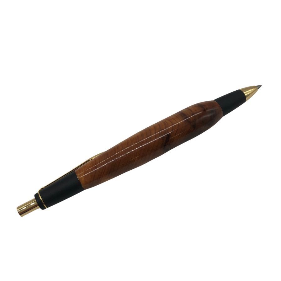 屋久杉工房京 無垢 光明瘤 ボールペン 2本セット 屋久杉工房京