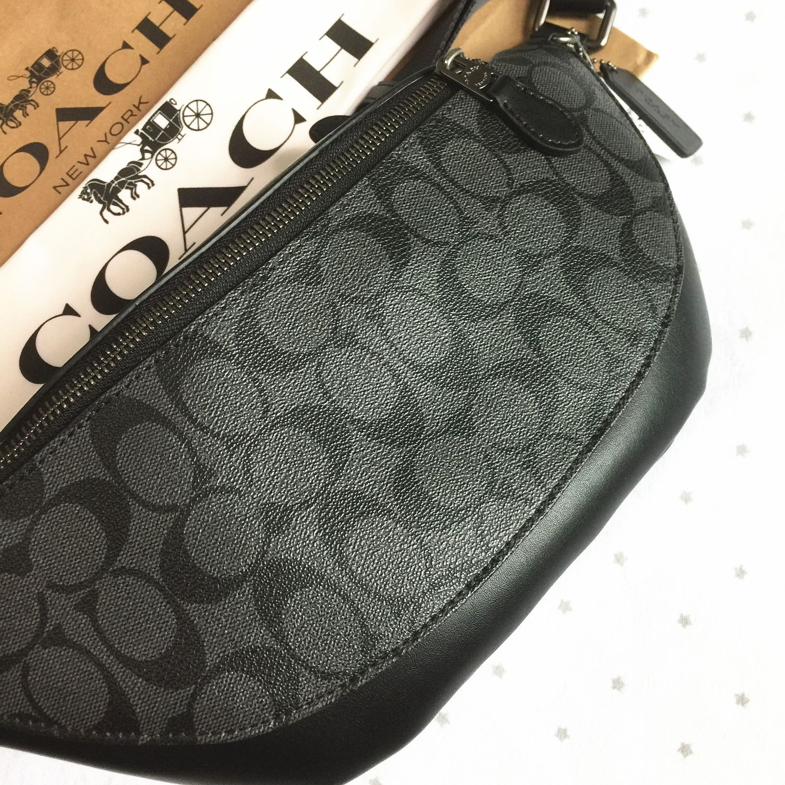 セール中】COACH コーチバッグ F78777 ボディーバッグ ベルトバッグ 