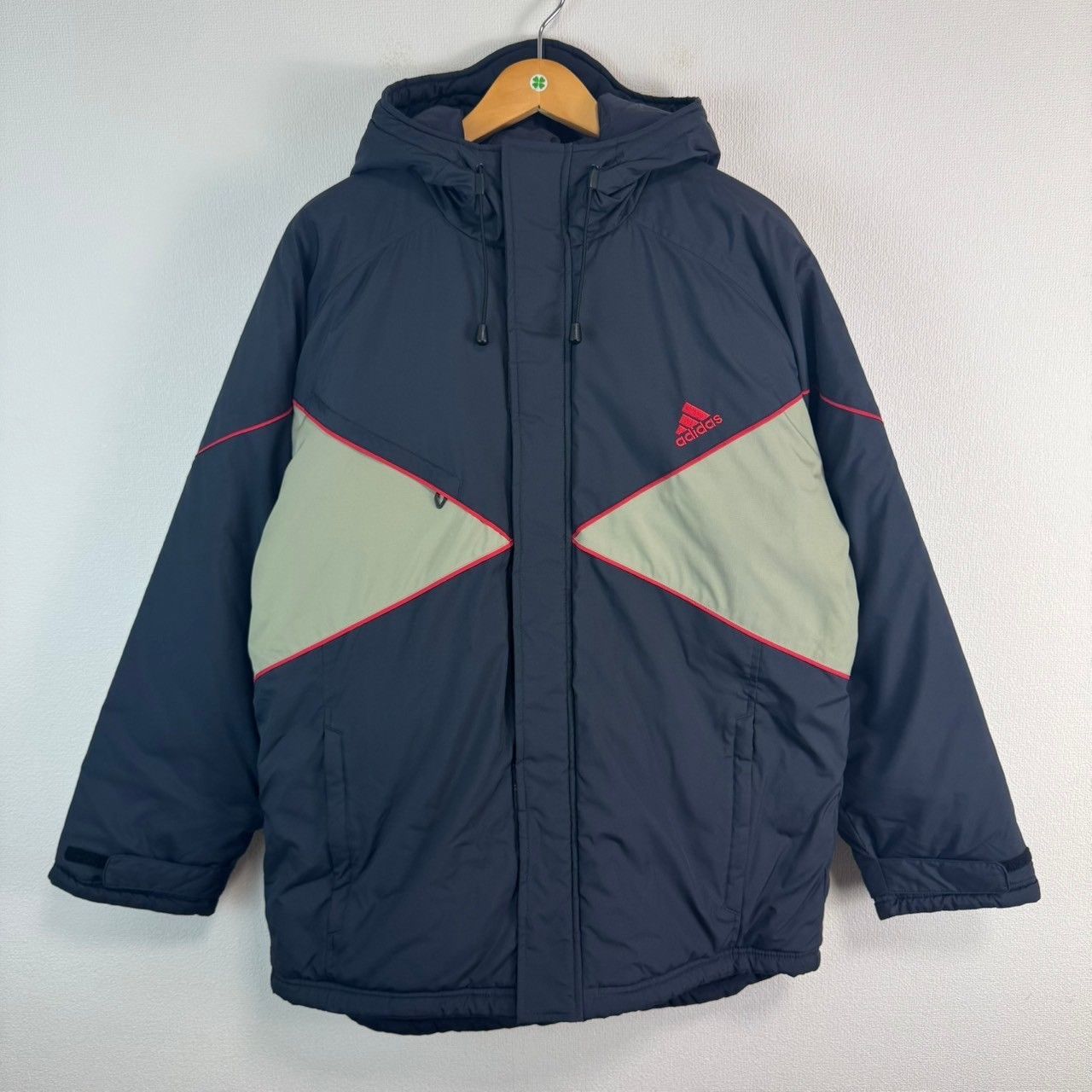 adidas ダウンジャケット L ネイビー ネイビー（紺）系 M adidas