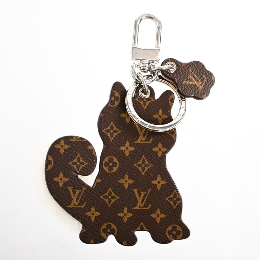 ルイ　ヴィトン　M01199 ポルトクレ LV シバ ミンクファー 天才様ルイヴィトンM01199ポルトクレLV シバチャームミンクファー