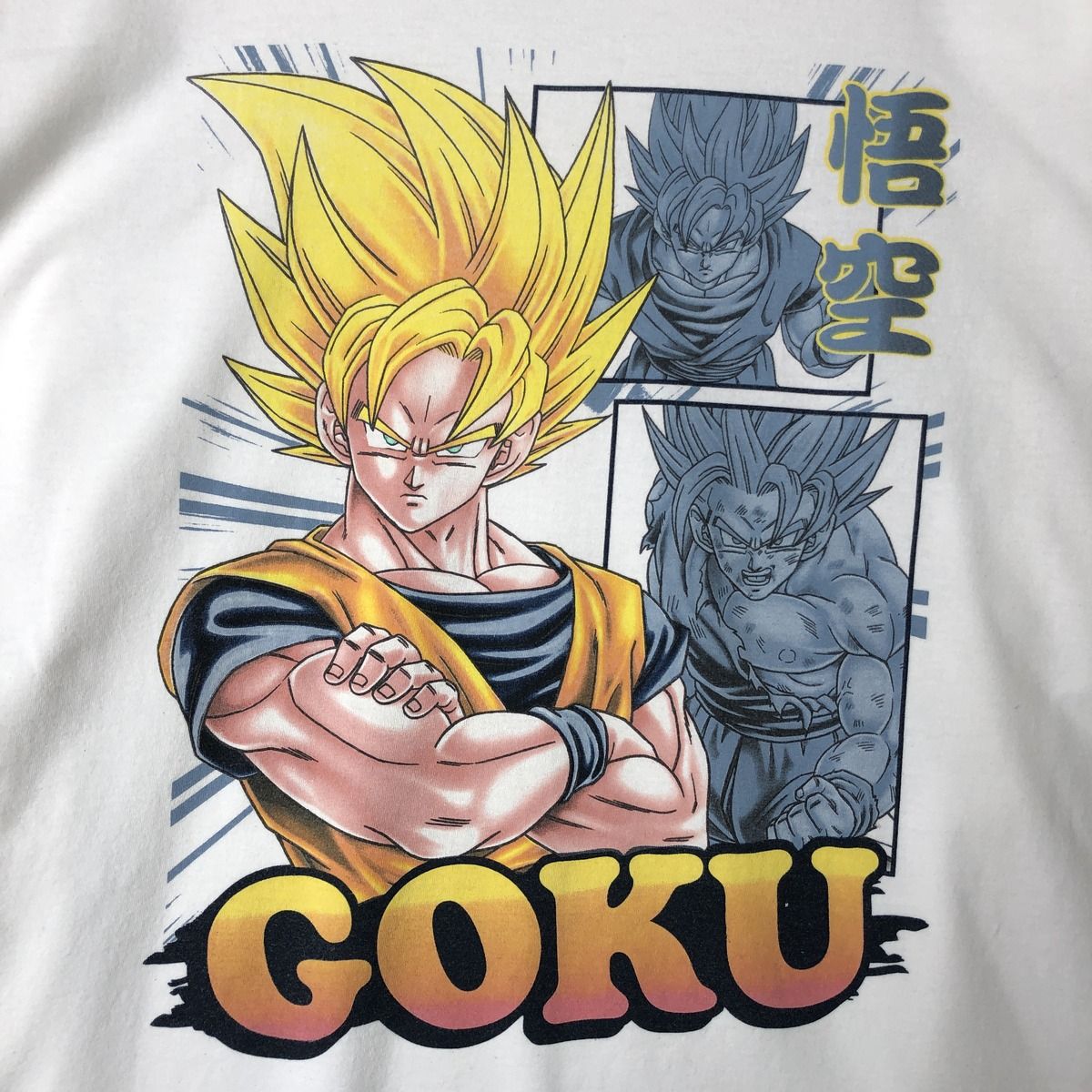古着 DRAGONBALL Z ドラゴンボールZ キャラクタープリントロングT 