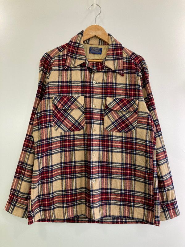 PENDLETON ペンドルトン 70S WOOL SHIRT ロングスリーブ 146-250503-AS-14-min