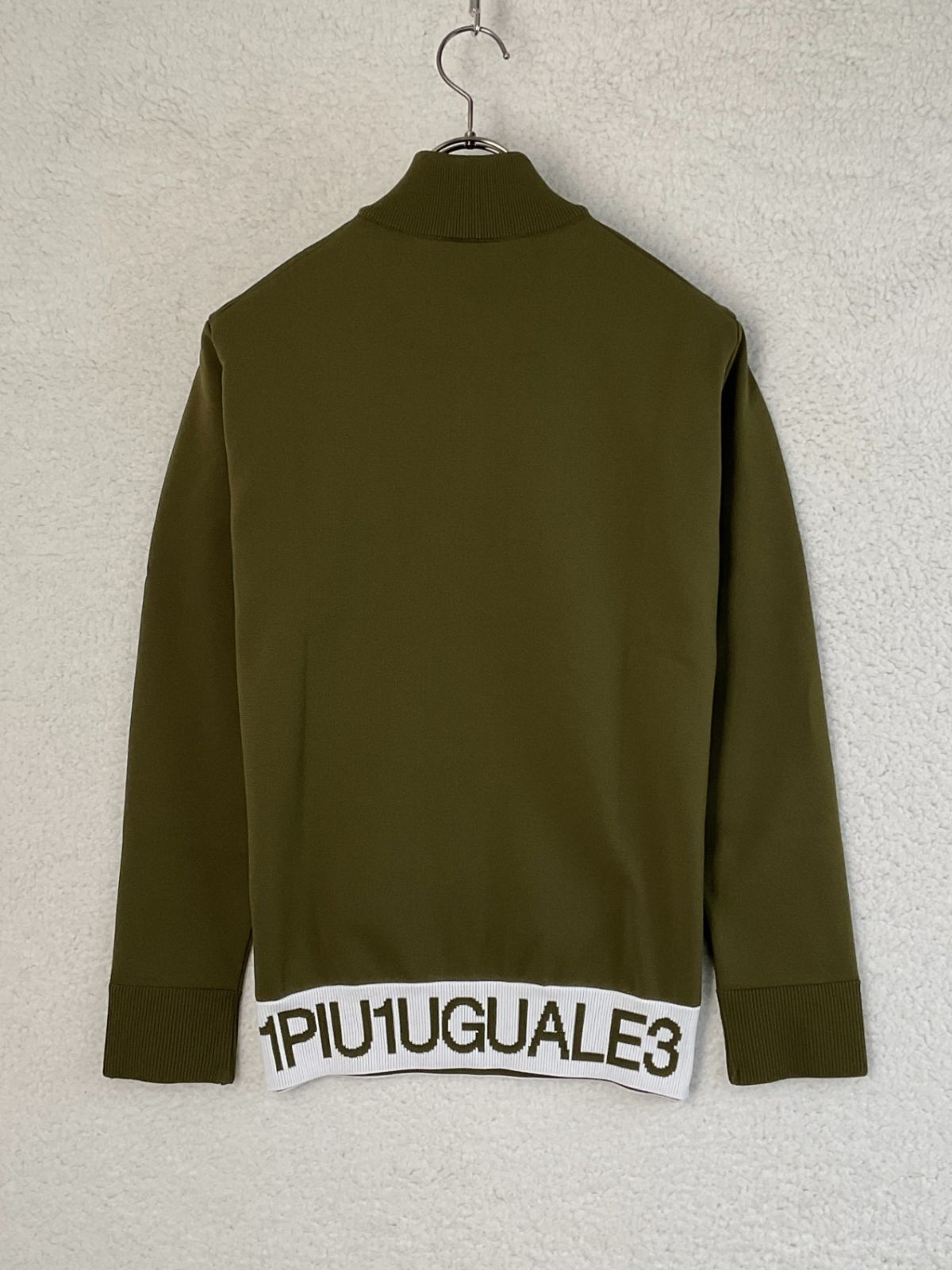 サイズS【未使用】1PIU1UGUALE3 GOLF ジップモックネックニット