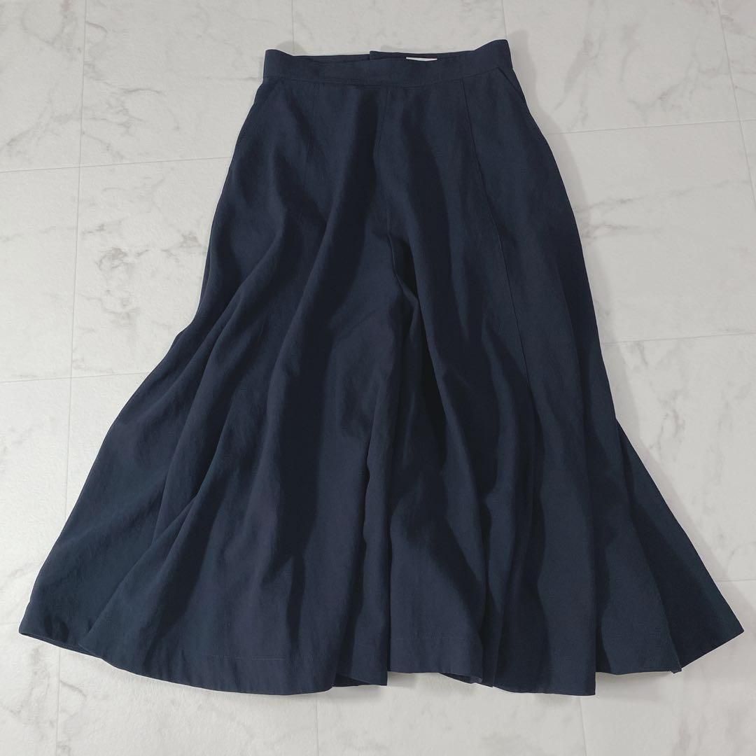 サーキュラーキュロットパンツ