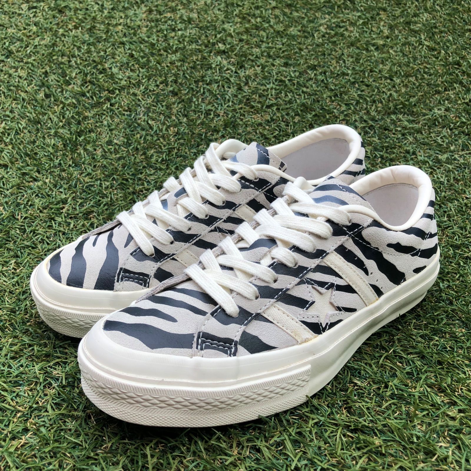 新同23.5 converse コンバース スター&バーズ スエード H776 - Re:shoe