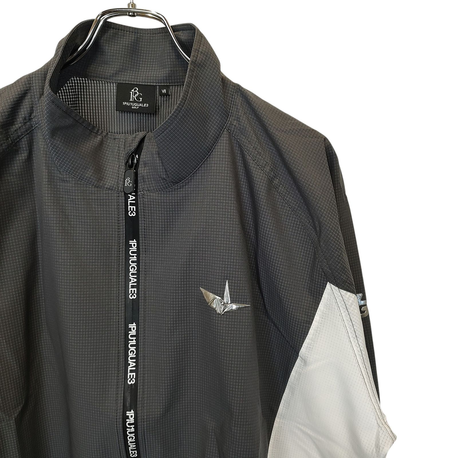 【新品】1piu1uguale3golf×三浦技研ウィンドブレーカー/グレー系7 新品】1piu1uguale3golf×三浦技研ウィンドブレーカー/グレー系7