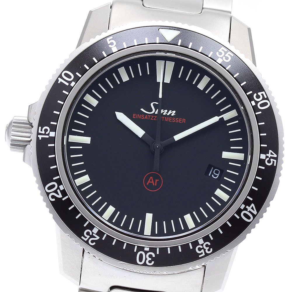 ジン Sinn 703.EZM3.F EZM3F デイト 自動巻き メンズ良品_898859