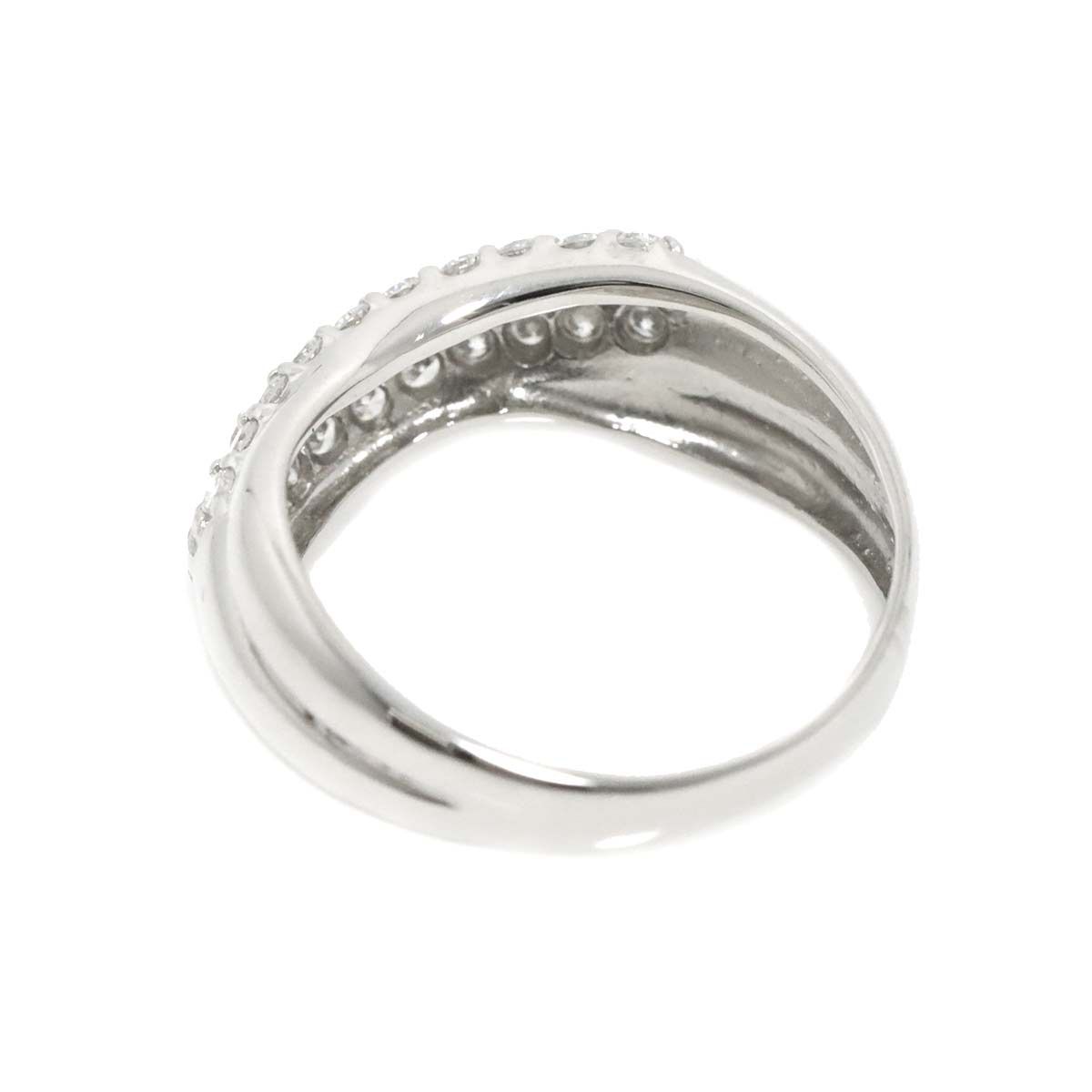 リング 11号 ダイヤ 0.52ct Pt プラチナ 指輪 Diamond Ring 90278096  