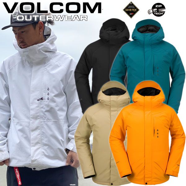 23-24 VOLCOM/ボルコム DUA GORE-TEX jacket メンズ レディース 防水ゴアテックスジャケット スノーボードウェア スノーウェアー  2024 型落ち - メルカリ