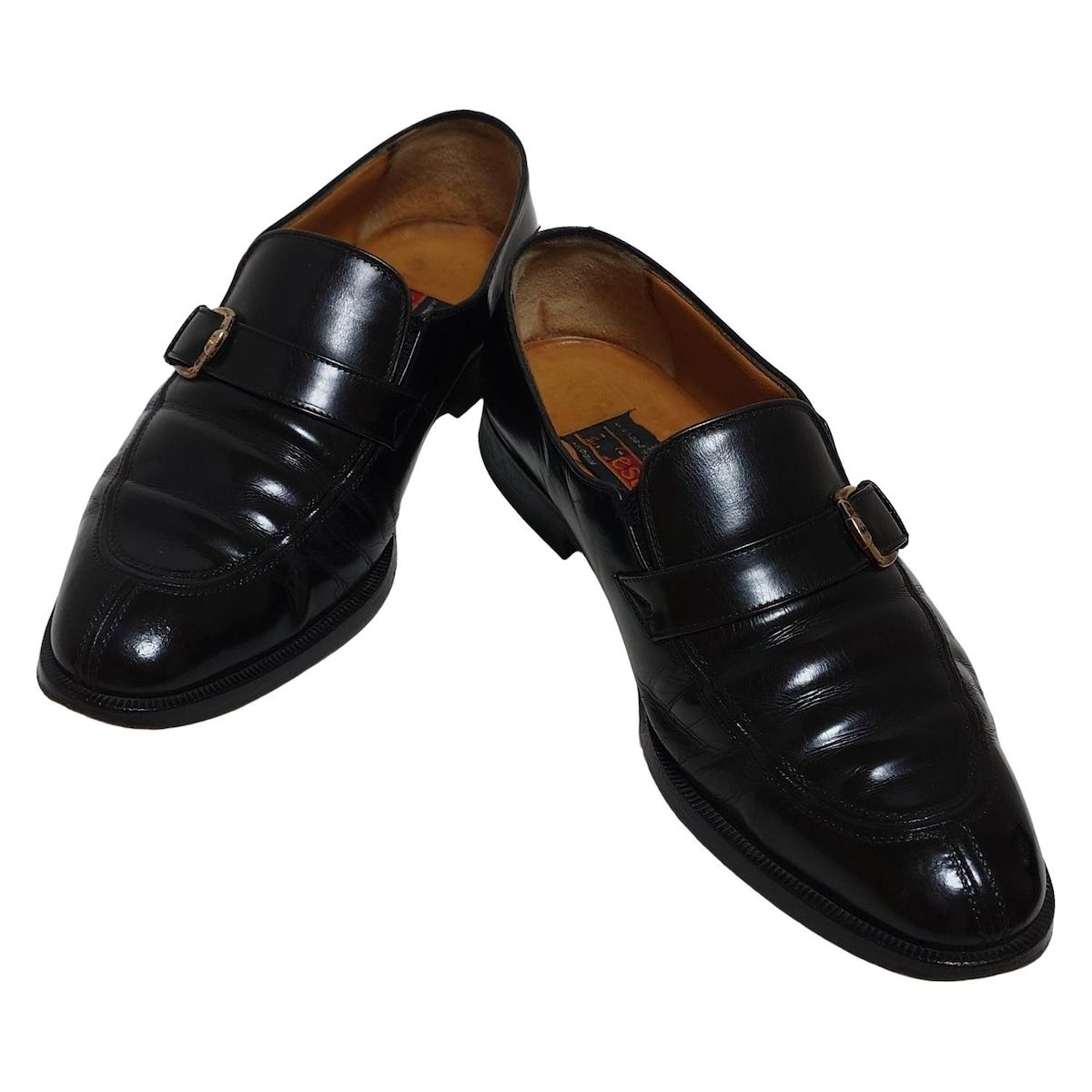 【日日値下げ】A.Testoni 黒ドレスシューズ　サイズ7 テストーニ a. testoni 【SALE】ア テストーニ ビジネス ドレス ブラック 黒