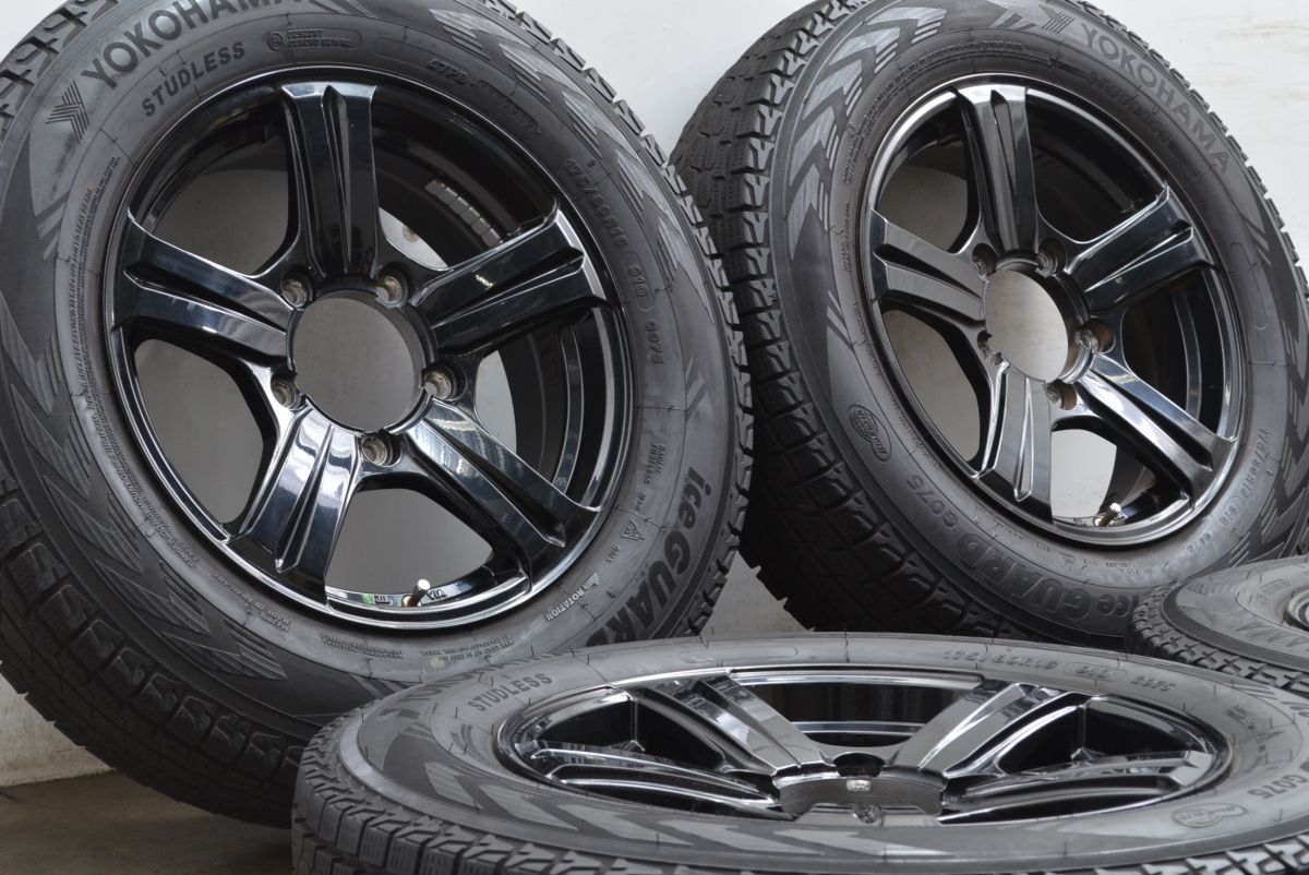 社外アルミ 夏 ブリヂストン 175/80R16 ジムニー PCD139.7 社外アルミ