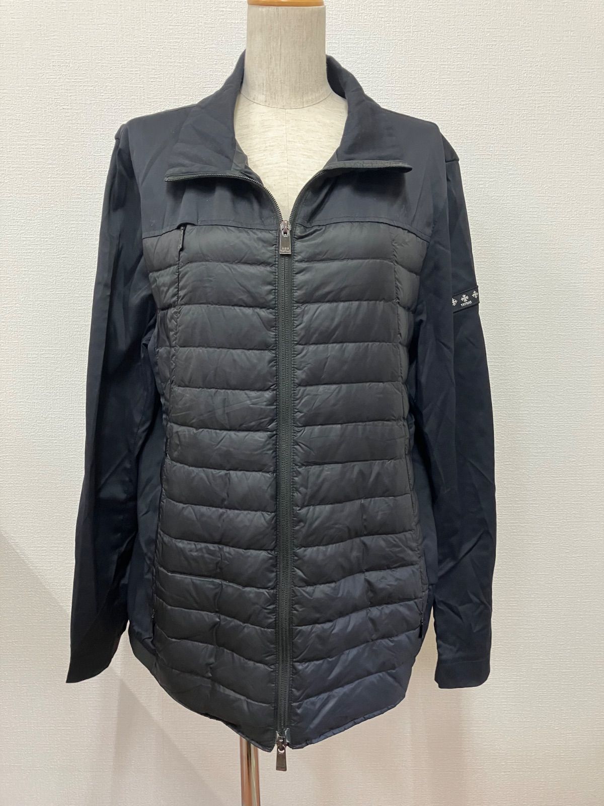 wnc インポートロッサ import Rossa コート 44 黒 刺繍 ロング 配送