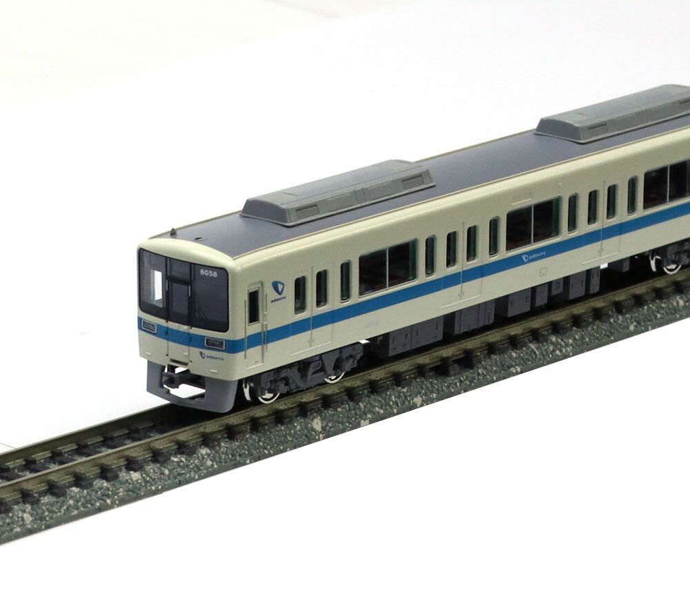 小田急8000形 更新車 白ライト 増結4両編成セット 動力無し グリーンマックス 31734 鉄道模型 Nゲージ