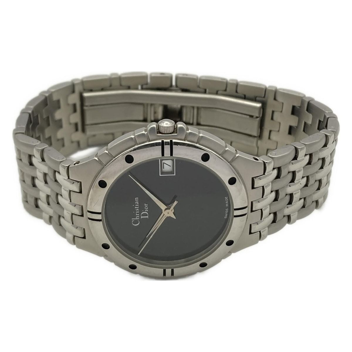 Christian Dior 3023 Swiss 腕時計 Christian Dior 3023 Gold Silver