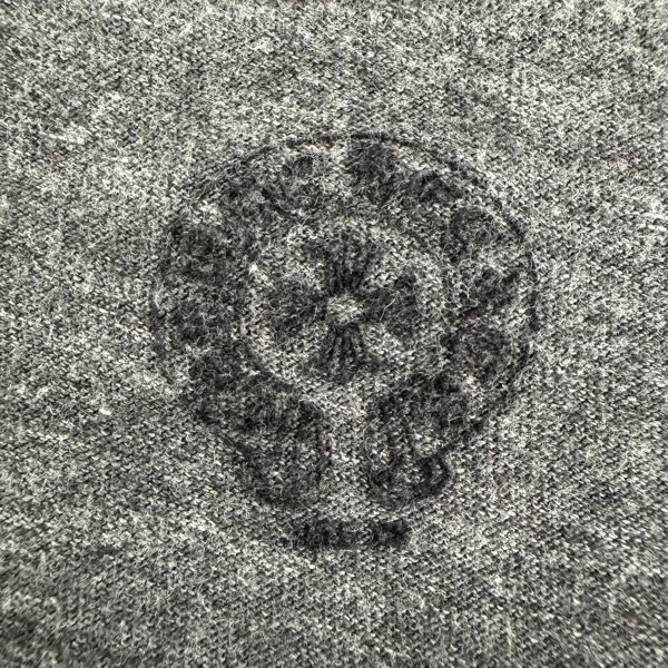 CHROME HEARTSサイド スター ロゴ ヘンリーネック 五分袖 CHROME HEARTS クロムハーツ STAR Logo Tee スター ロゴ