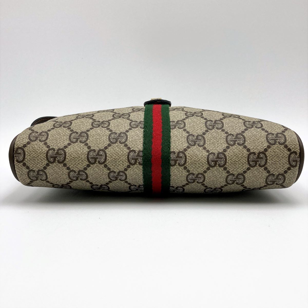 GUCCI グッチ オールドグッチ ショルダーバッグ 斜め掛け バッグ ブラウン シェリーライン GGスプリーム 89 02 055 レディース  USED 中古 - メルカリ