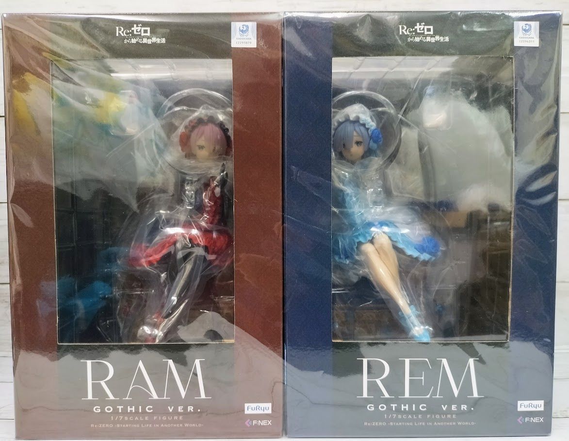 レム＆ラム Gothic ver. Re：ゼロから始める異世界生活 1/7 フィギュア