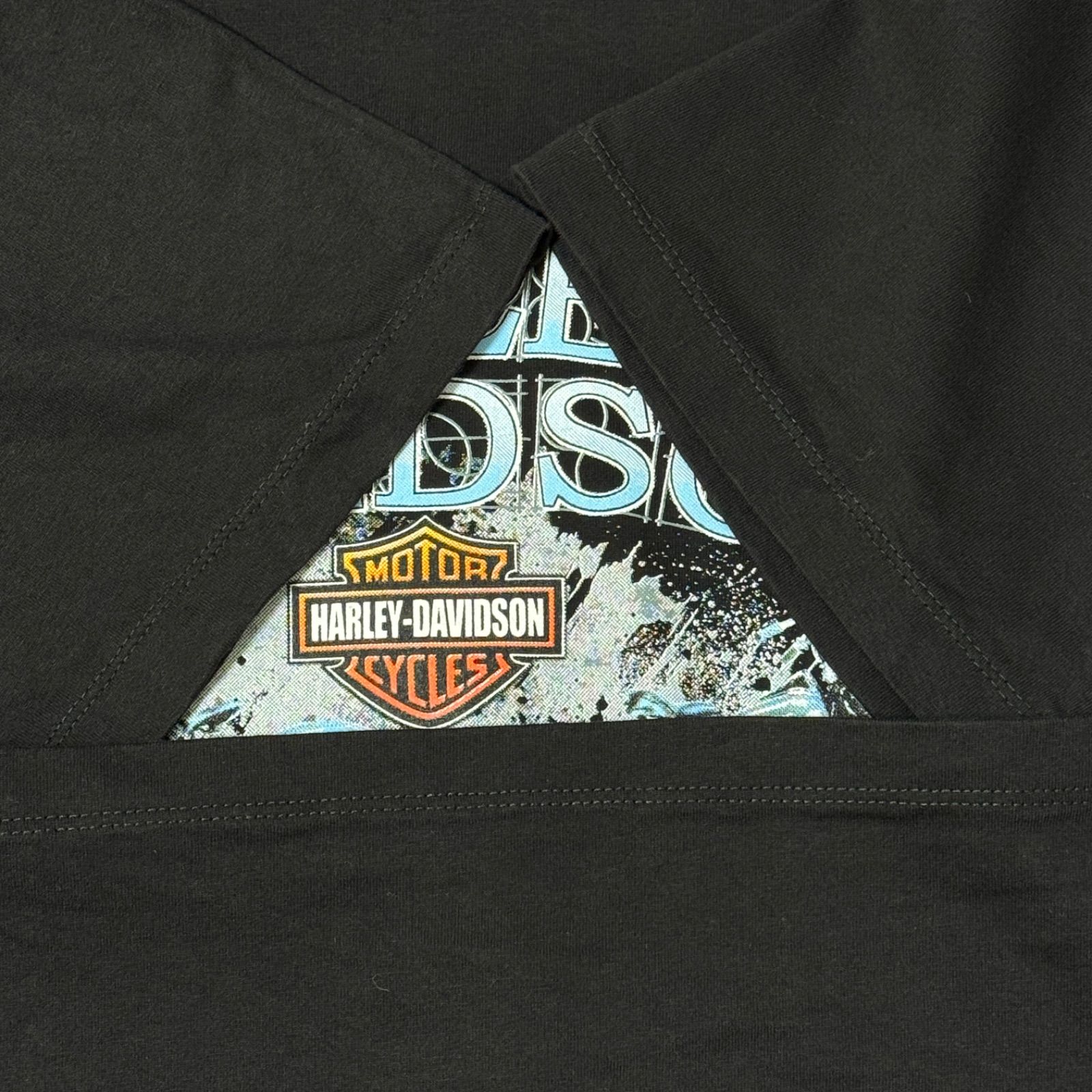 ハーレーダビッドソン Tシャツ XLサイズ ブラック 00s HARLEY