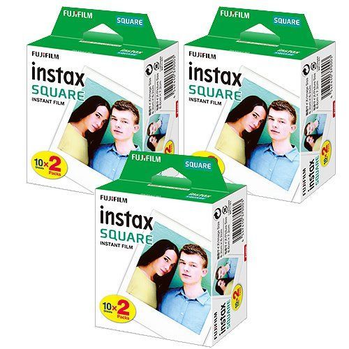 インスタント フィルム instax SQUARE WW2 3個セット|60枚分 フジフイルム 16576520 FUJIFILM