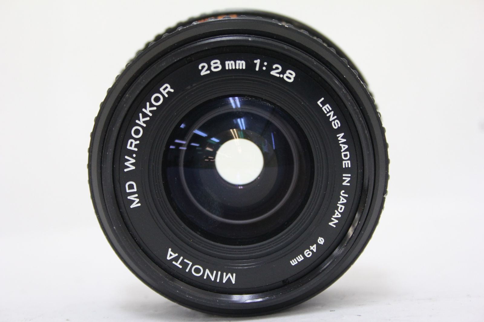 返品保証】 ミノルタ Minolta MD W.Rokkor 28mm F2.8 レンズ v6734