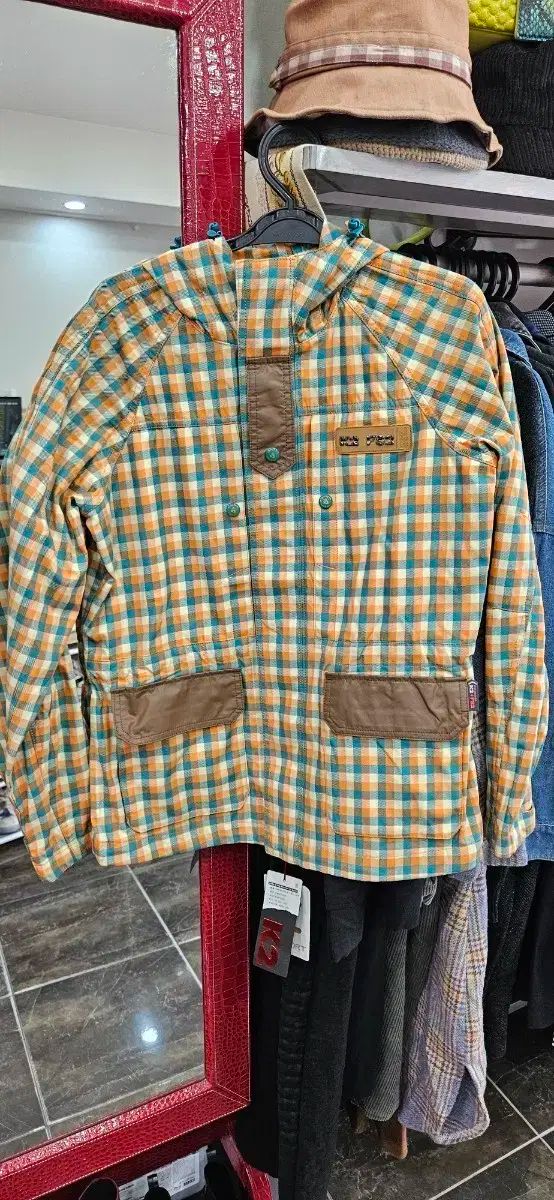 K2 チェック アノラック ジャケット