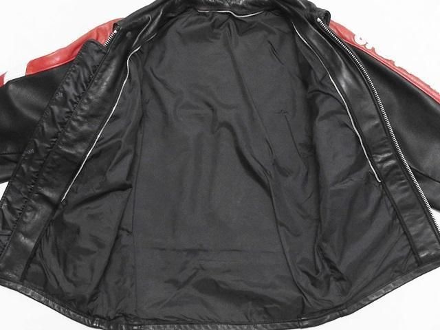 美品 ドルチェ＆ガッバーナ DOLCE&GABBANA 黒タグ ラムレザー 中綿