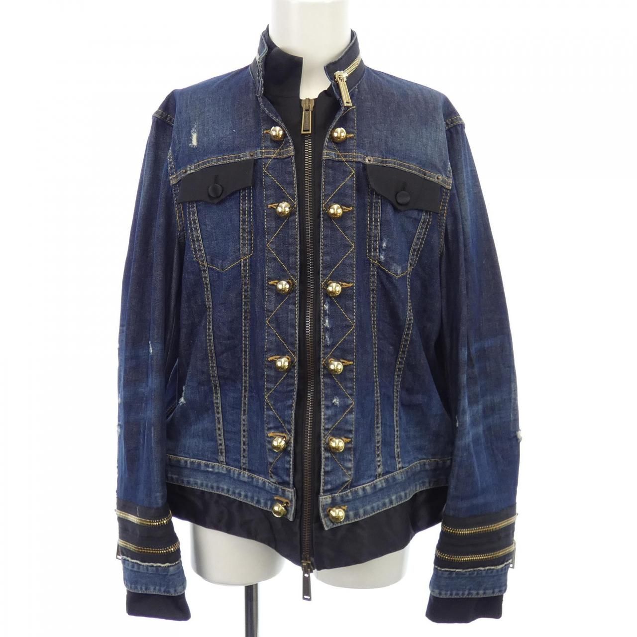 最終決算 DSQUARED2 ディースクエアード デニムジャケット メルカリ - ジャケット・アウター