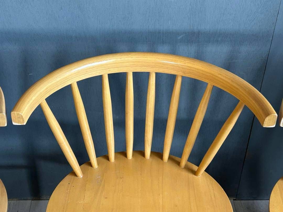 cherry 桜屋工業 ウィンザー アームチェア オークレイチェア 3脚 SZ