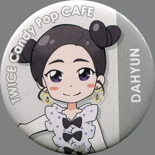 中古】バッジ・ピンズ(女性) ダヒョン 「TWICE Candy Pop CAFE 缶