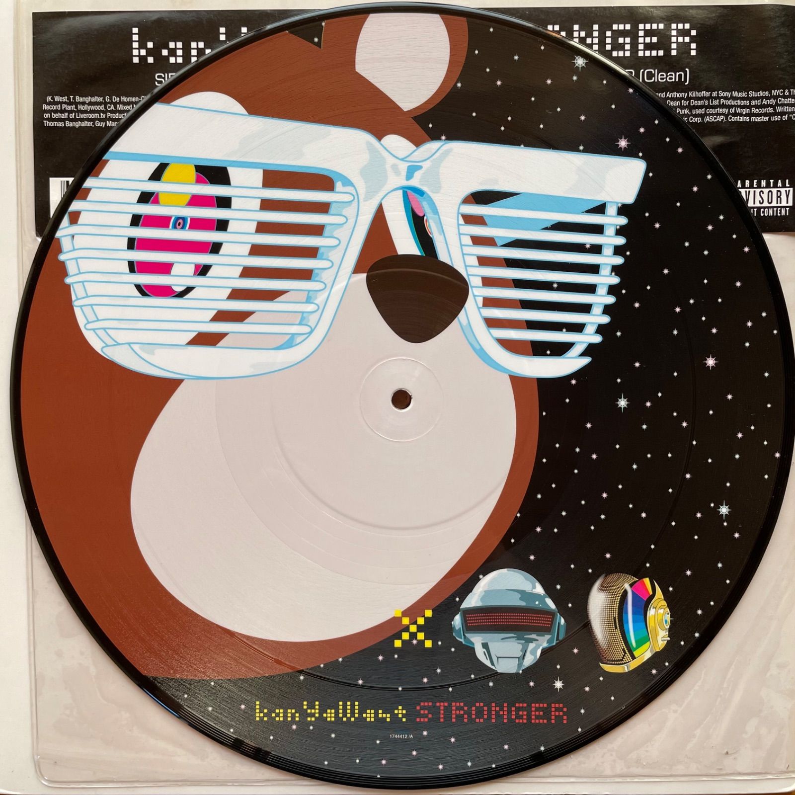 KANYE WEST / STRONGER ピクチャー盤 - メルカリ