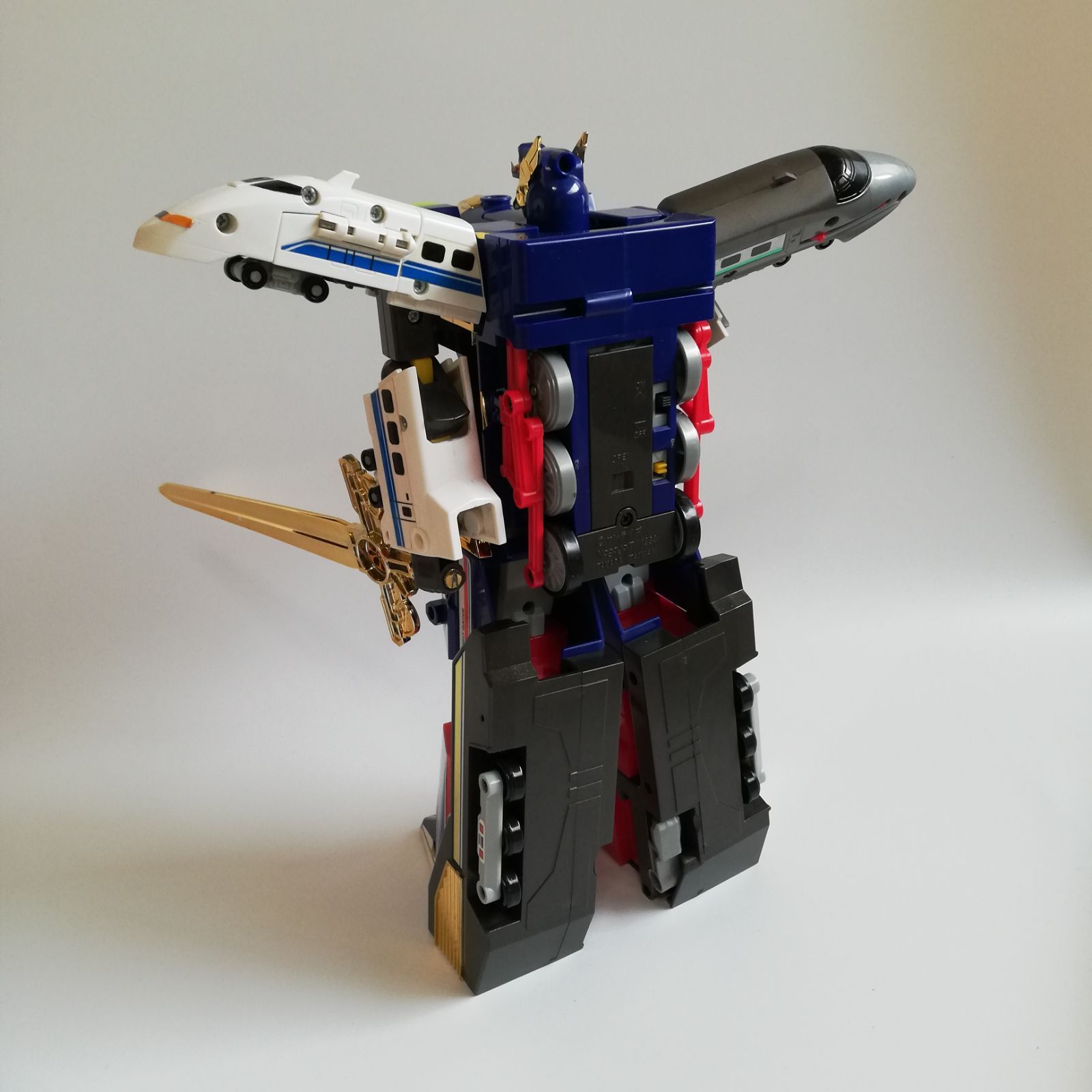 激レア【当時物レトロおもちゃ玩具】DX特急合体マイトガイン「タカラ