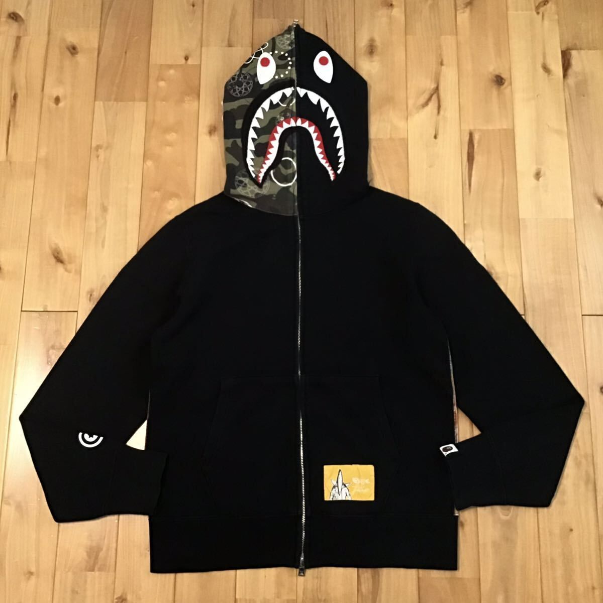 ☆激レア☆ Futura × BAPE シャーク パーカー Mサイズ shark full zip hoodie a bathing ape エイプ  ベイプ アベイシングエイプ - メルカリ