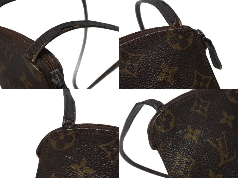 LOUIS VUITTON ルイヴィトン モノグラム ポシェット セクレ ショルダーポーチ ショルダーバッグ ブラウン M45484 良品 中古 4b005968 LOUIS VUITTON ルイヴィトン モノグラム ポシェット セクレ ショルダー