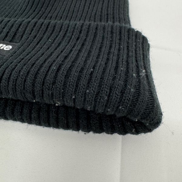 supreme small Box コットン ビーニー ブラック SUPREME シュプリーム Small Box Beanie スモールボックスロゴ