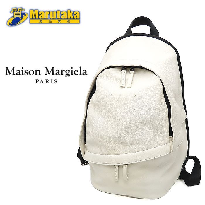 メゾンマルジェラ 4ステッチ バックパック バッグ リュック ホワイト Maison Margiela Plaster White Bag  S35WA0019 逸品質屋 丸高 尼崎 兵庫 a23k459 【中古】【送料無料】 - メルカリ