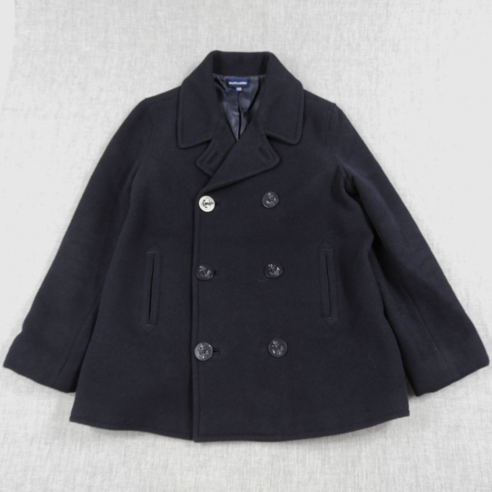 RALPH LAUREN ラルフローレン ウールジャケット size 160 #2140 ダブル Pコート ピーコート キッズ 子供