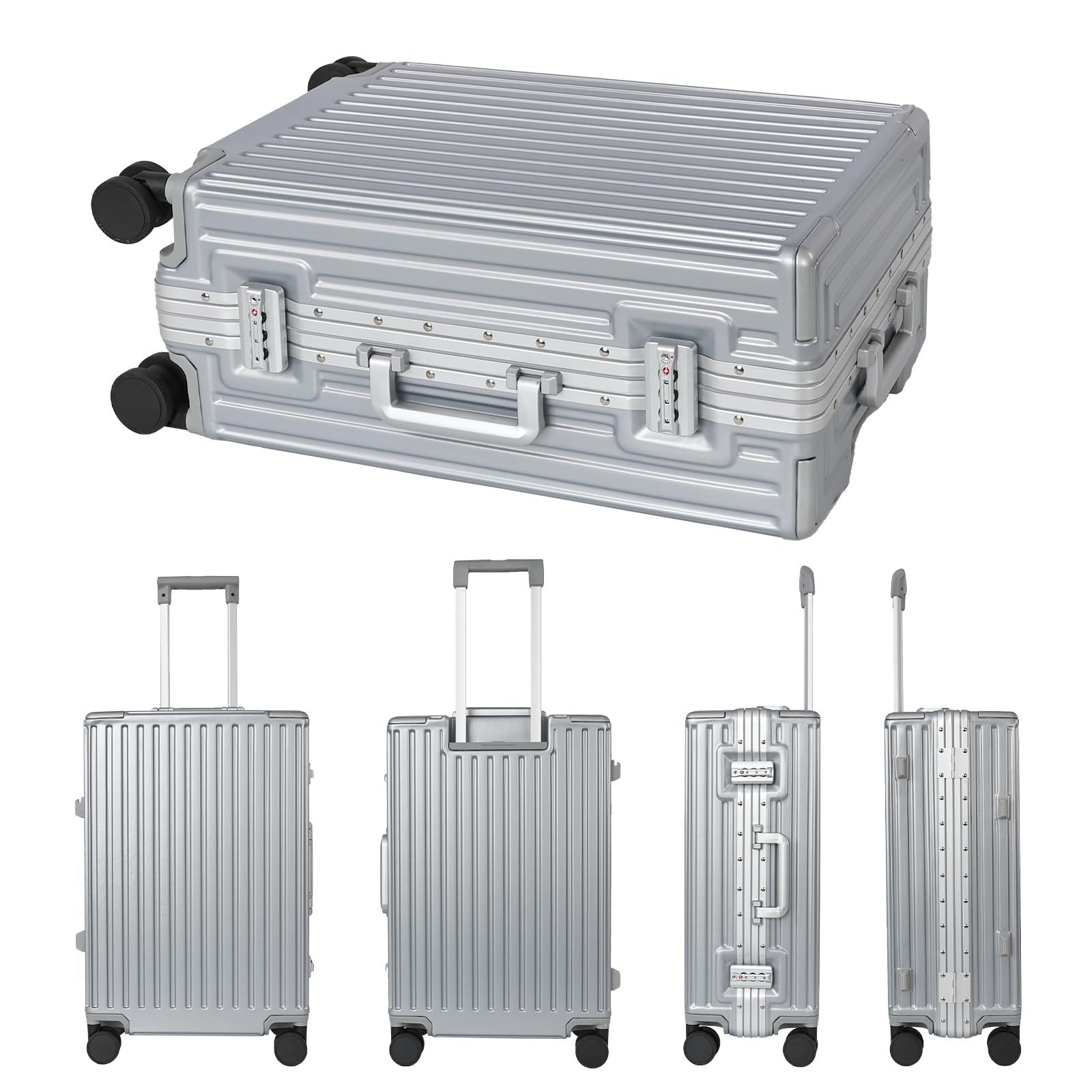 タビトラ] スーツケース キャリーケース アルミフレーム 機内持込み