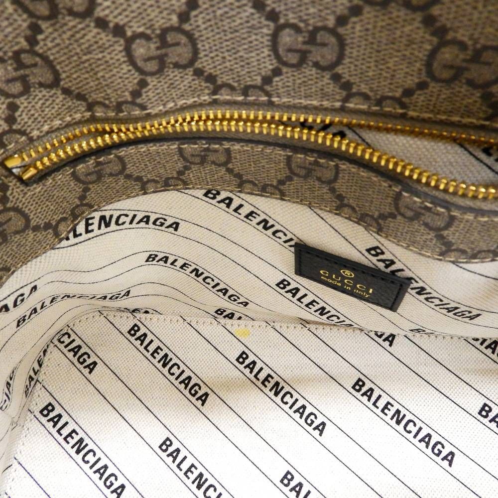 本物保証】 箱・布袋付 新品同様 グッチ×バレンシアガ ザ ハッカー  