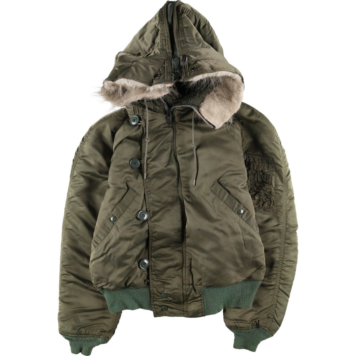 80年代 ヴィンテージ ALPHA フライトジャケット USA製 アルファ 古着