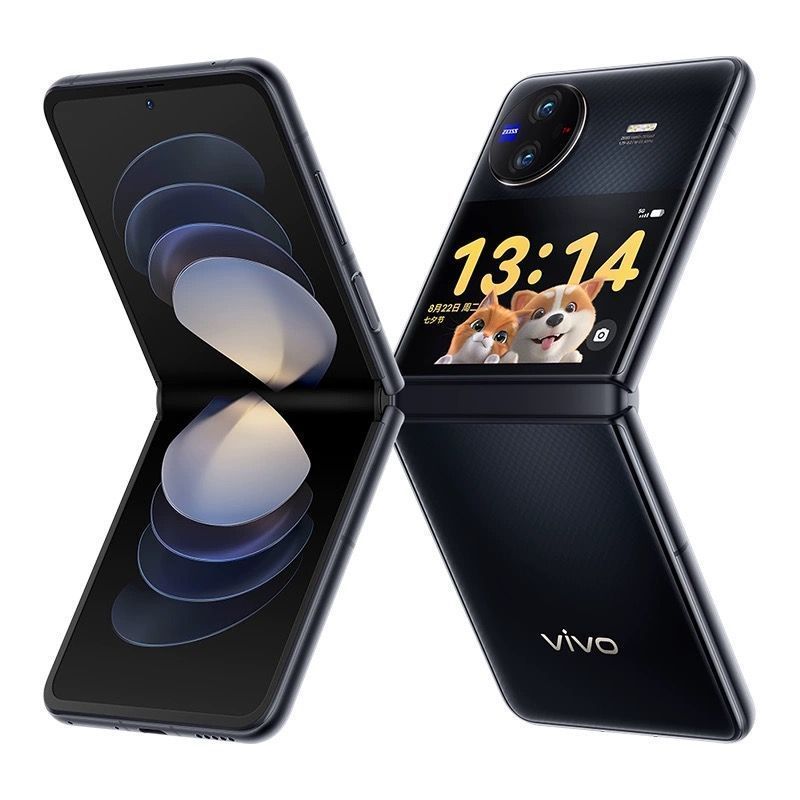 vivo X Flip 12GB+512GB デュアルSIM 6.74インチ バッテリー4400mAh・44W急速充電 折り畳みスマホ  光学手振補正付きZEISSデュアルカメラ搭載 - メルカリ