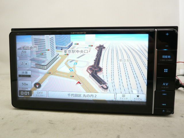 HDMI入出力 カロッツェリア AVIC-RW810-D メモリーナビ 地デジ フルセグ DVD CD SDカード iPod USB ブルートゥース ハンズフリー