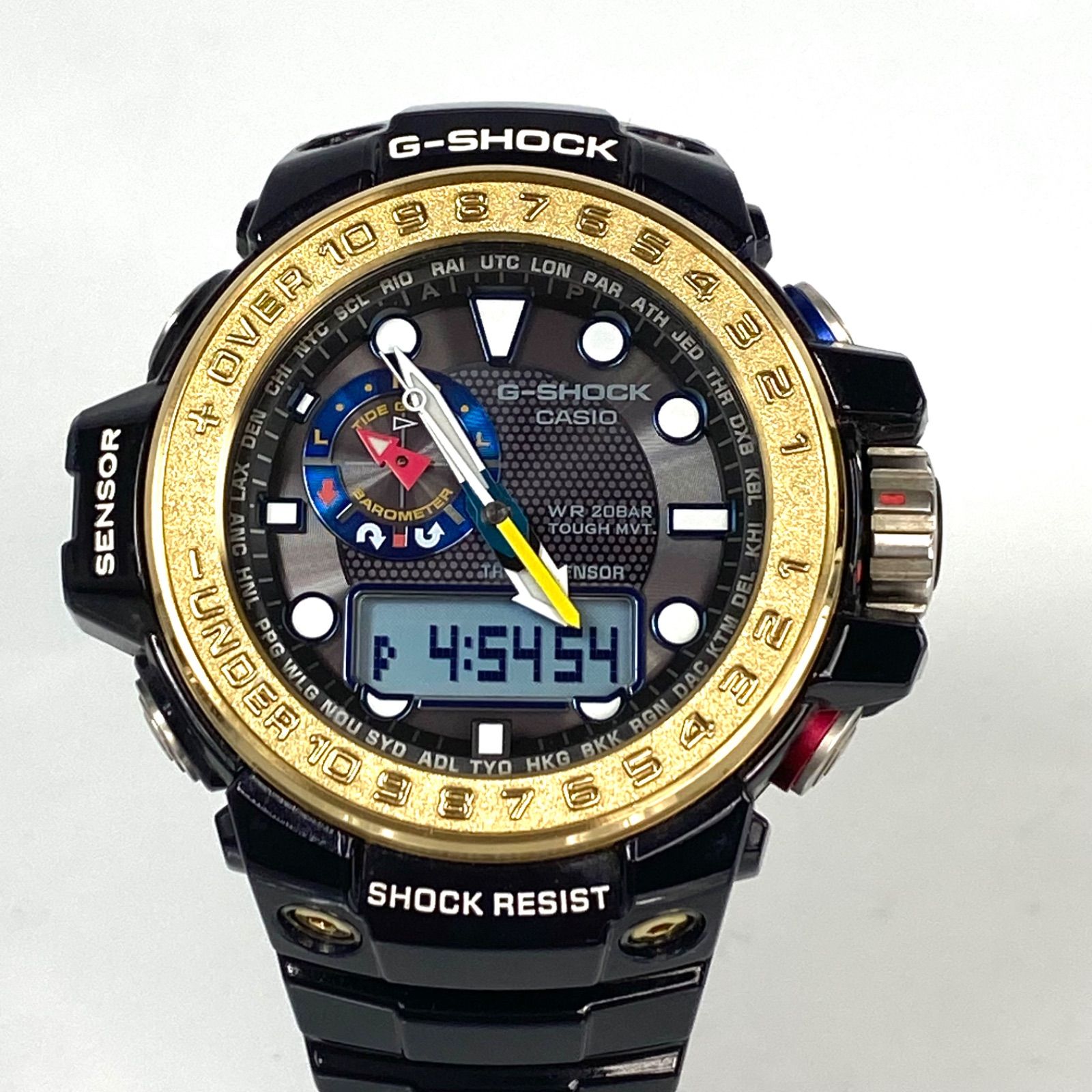 カシオ G-SHOCK ガルフマスター GWN-1000F-2AJF 電波ソーラー アナデジ 