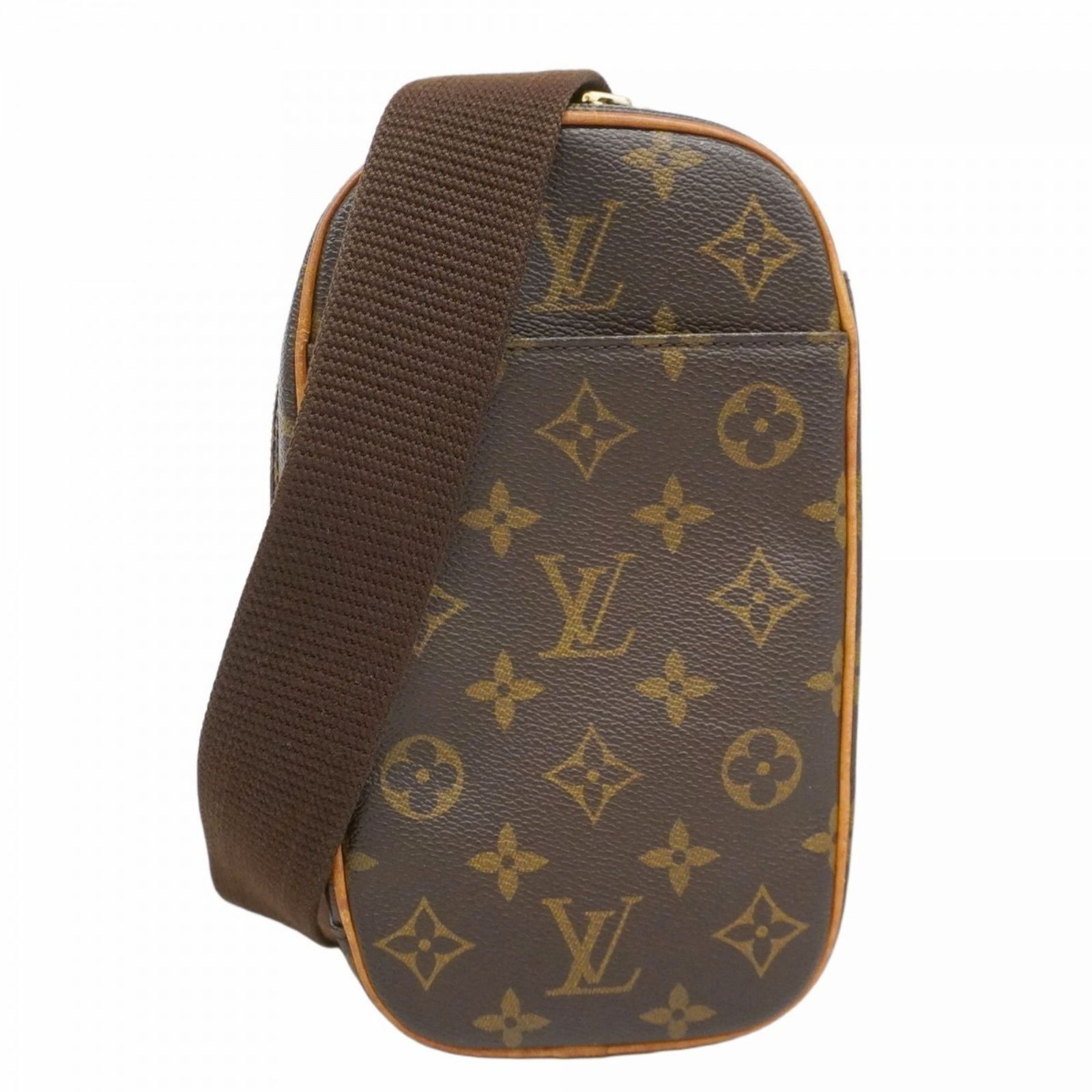 LOUIS VUITTON ボディバッグ ブラウン ルイヴィトン ボディバッグ モノグラム ハイ・ライズ ブラウン