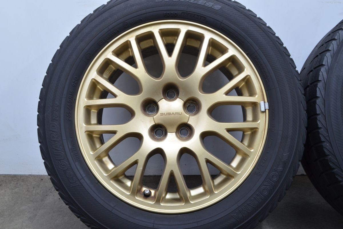 ホイールのみ可能 ノーマル戻し等に】スバル 純正 16in 6.5J +48 