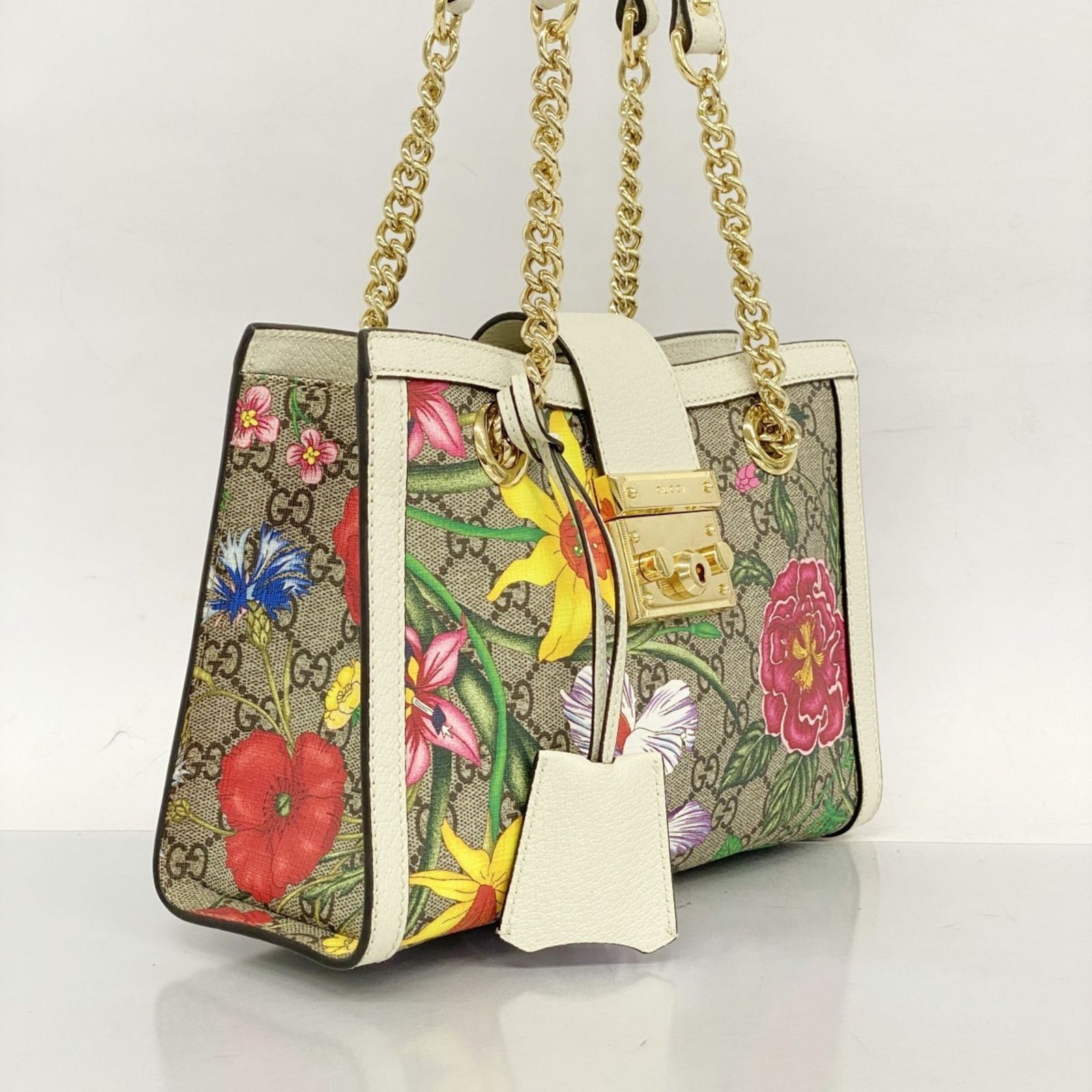 グッチ(Gucci) グッチ ショルダーバッグ パドロック フローラ グッチ(Gucci) グッチ ショルダーバッグ パドロック フローラ