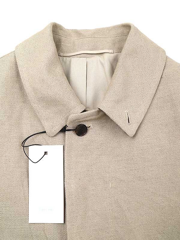 A.PRESSE ア プレッセ 23SS Linen Half Coat コットンリネンハーフ
