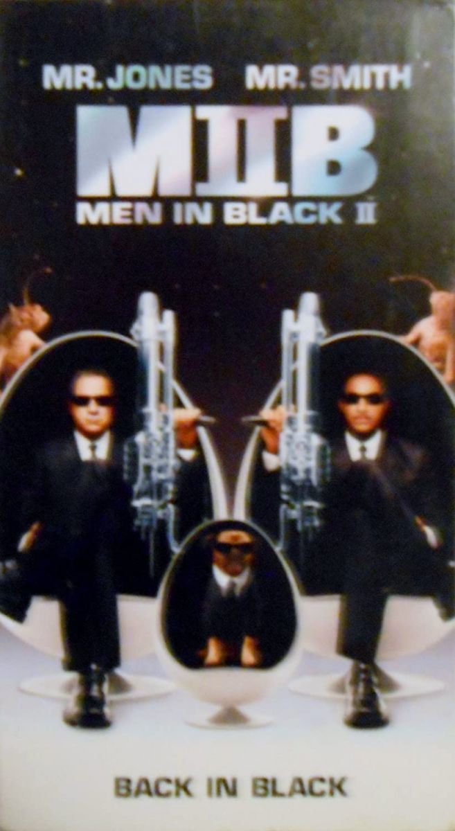 Men in Black [VHS] 人気 Opening to Men in Black (US VHS; 1997